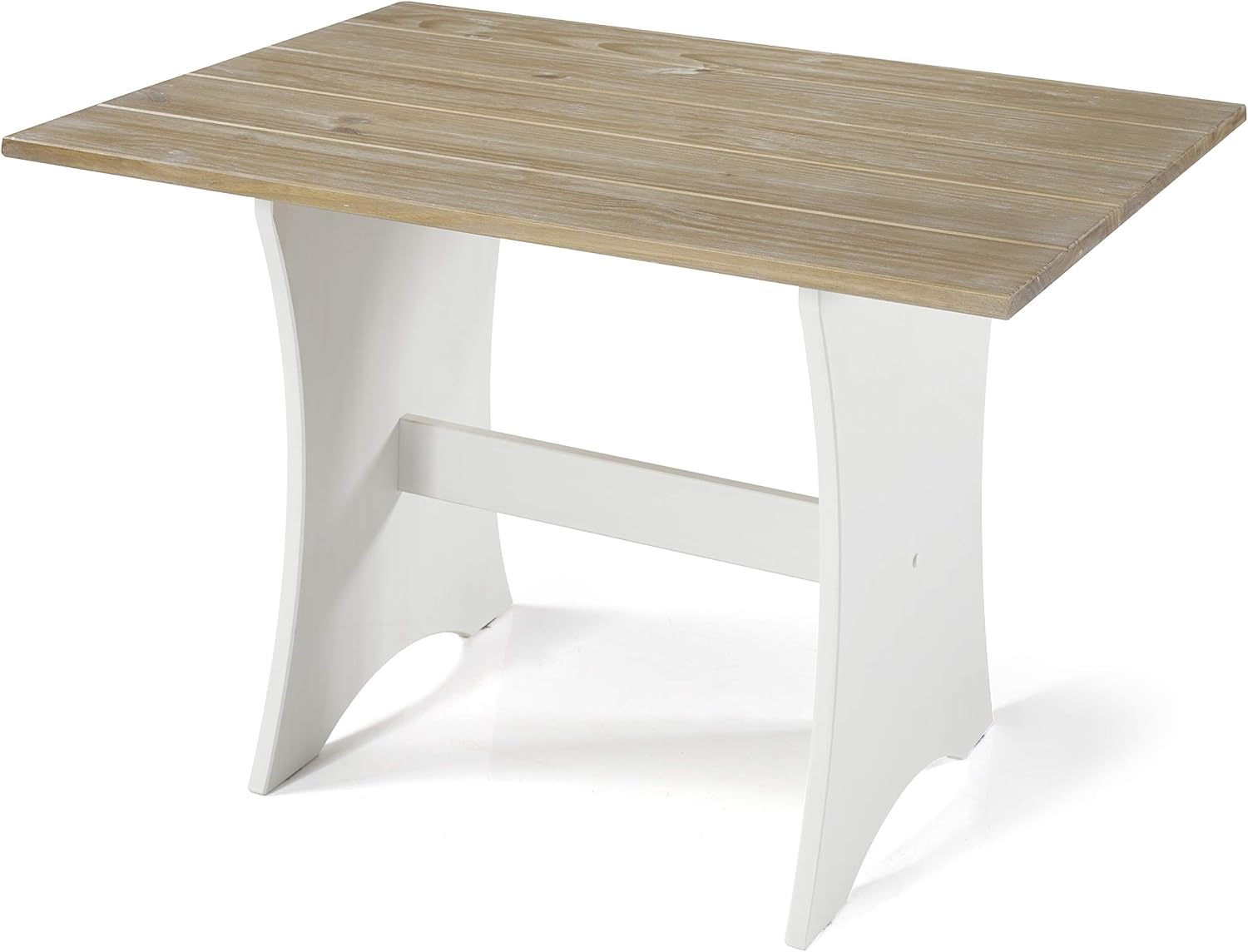 Linon Home Decor Products Sadie Antique White Kitchen Nook