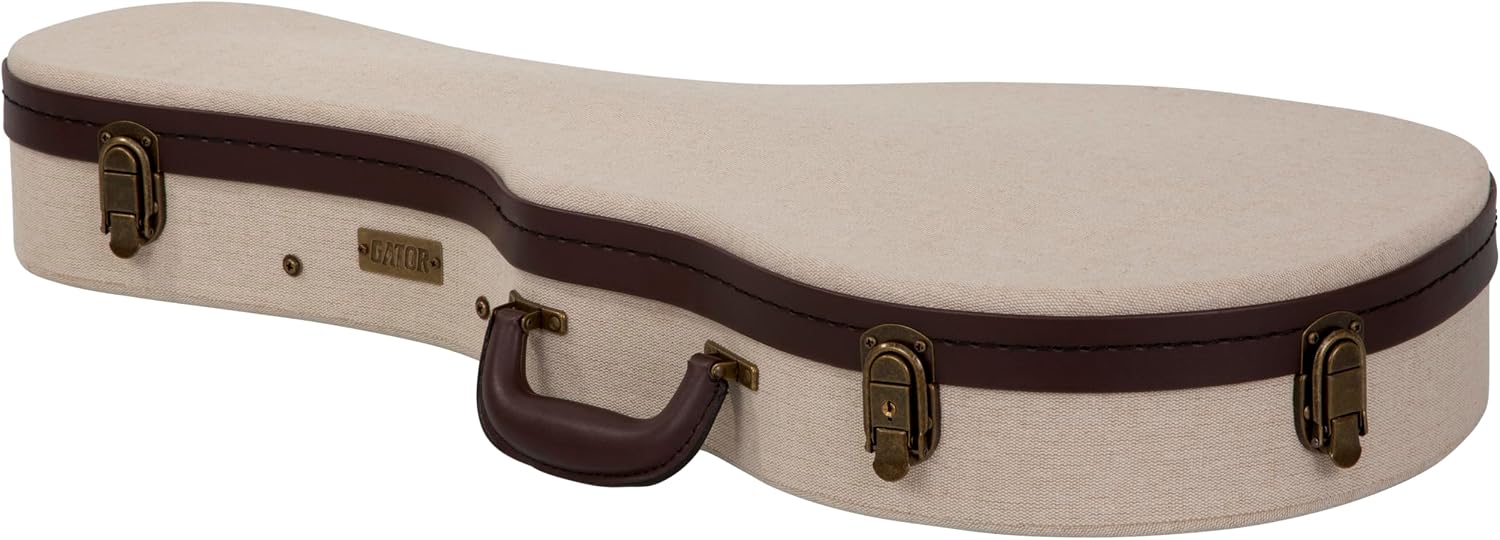 Gator Cases Journeyman Series Deluxe Wood Case for Resonator Style Acoustic Guitars (GW-JW RESO)