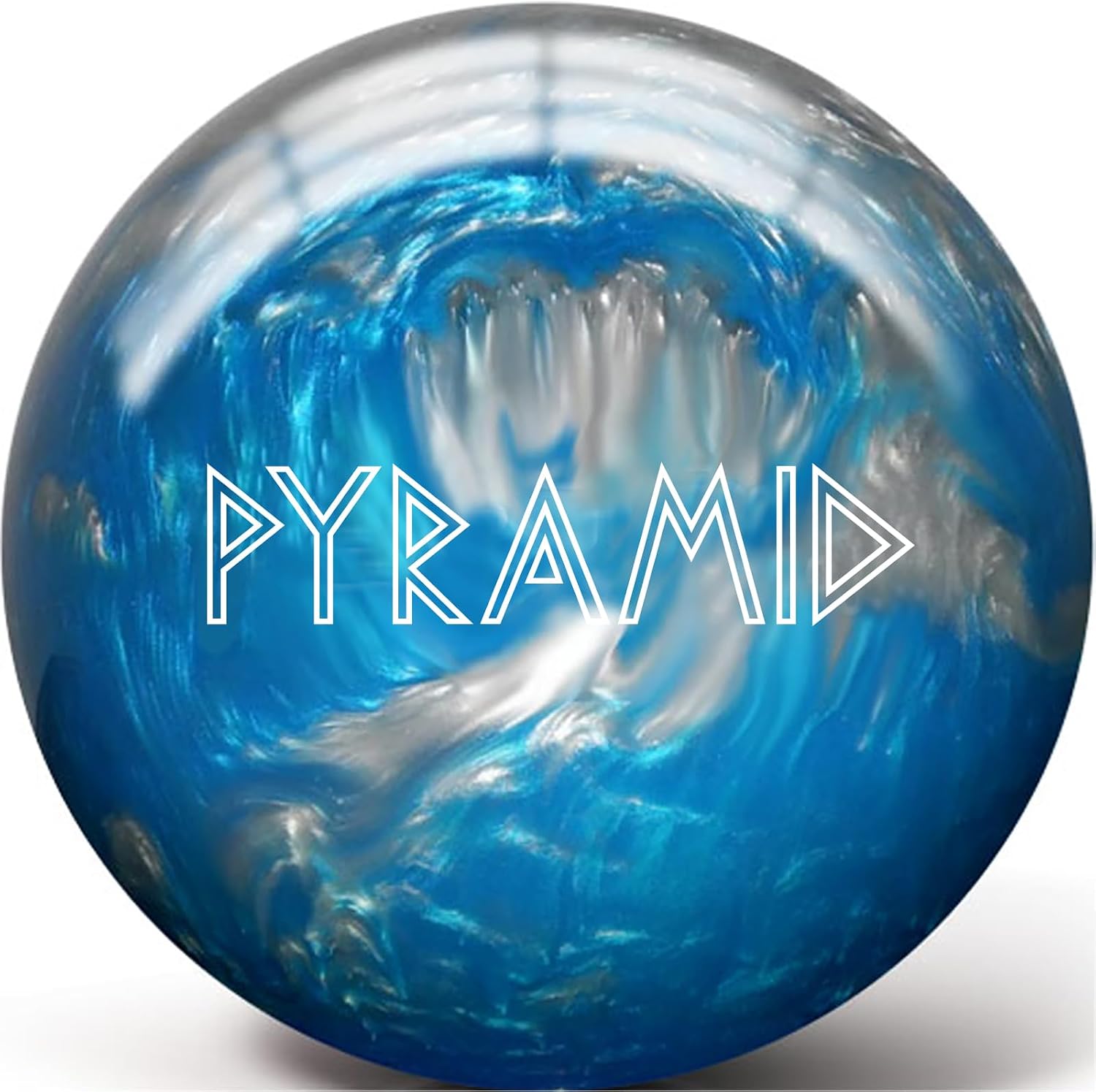 Pyramid Path Polyester Bowling Ball | Customizable with Basic Drilling Options - Great for Spare Shooting, League, Recreational, Straight Bowlers