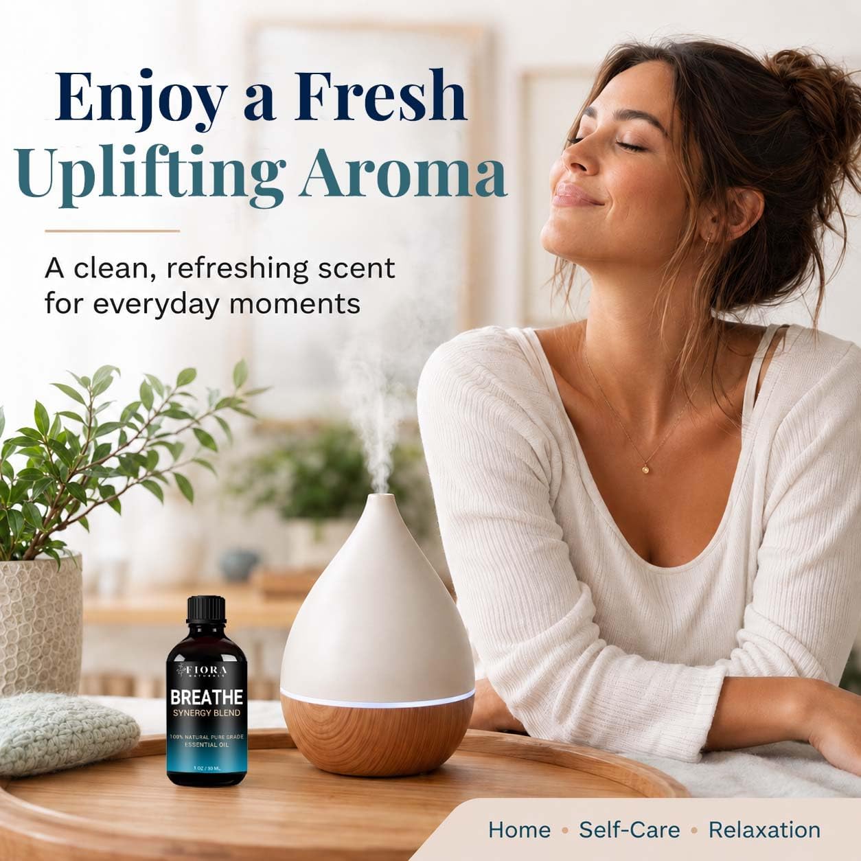 Breathe Oil Blend, Breathe Essential Oil Natural Pure Grade Synergy Blend