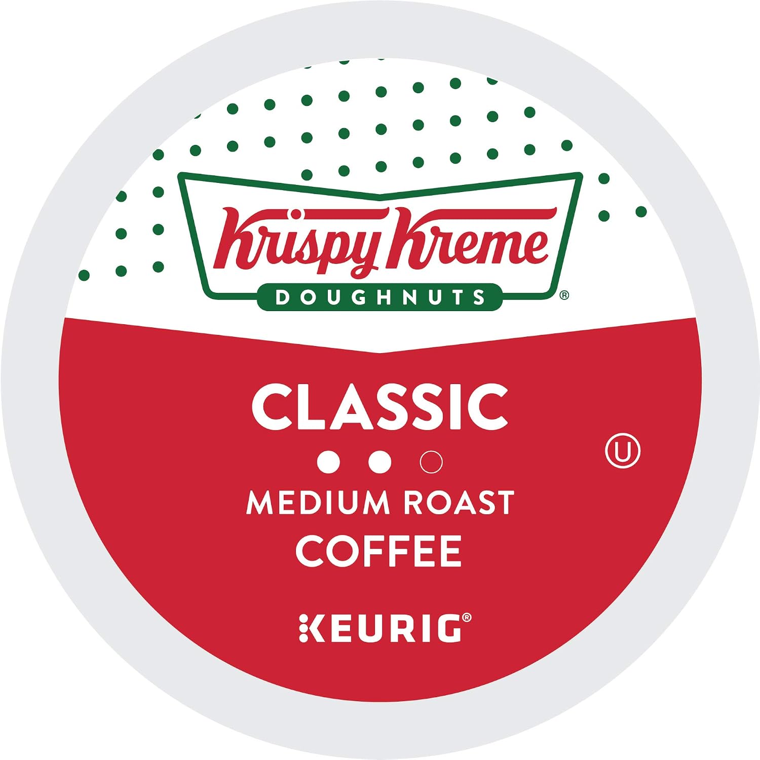 Krispy Kreme Classic Coffee, Keurig Single Serve K-Cup Pods, Medium Roast, 96 Count