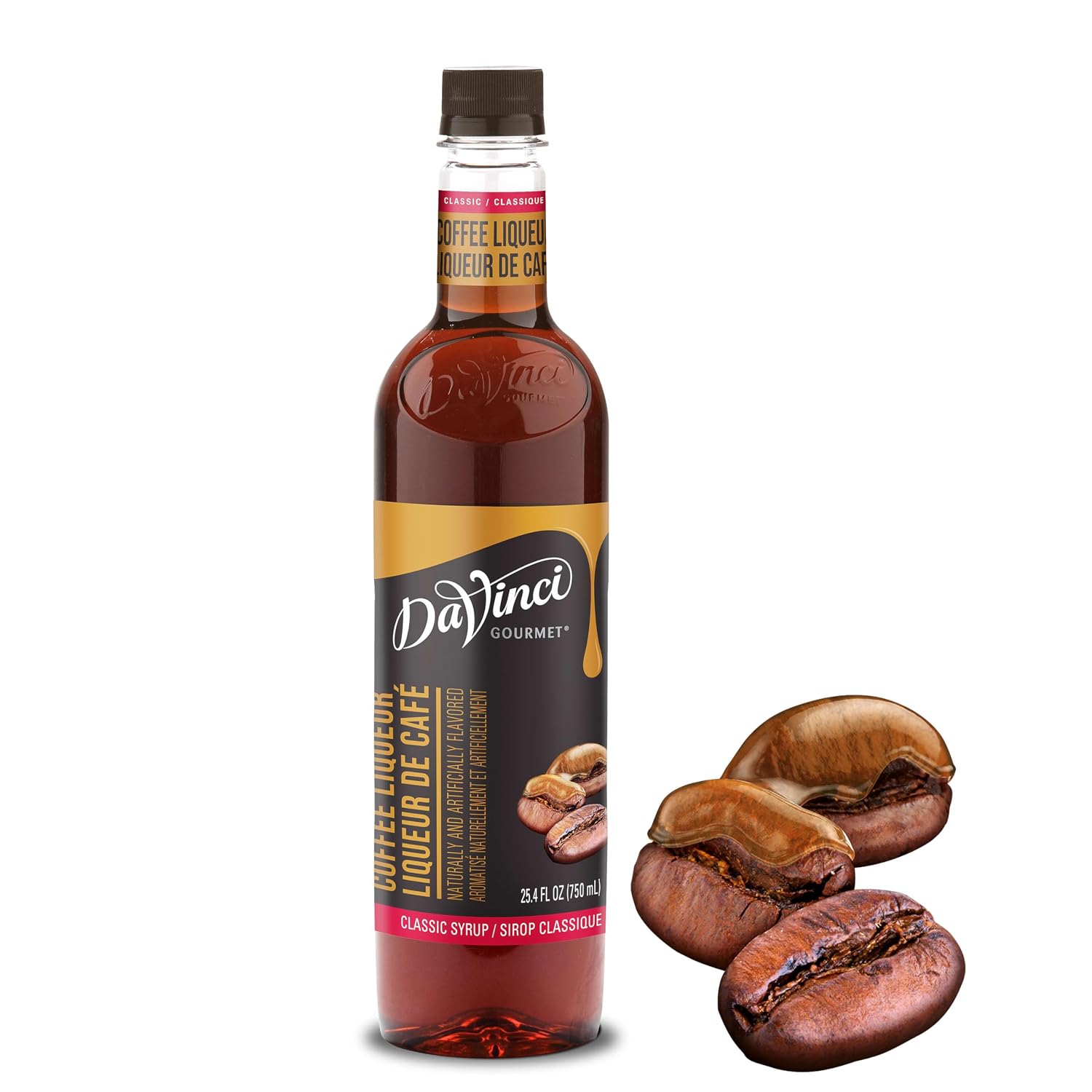 DaVinci Gourmet Classic Strawberry Syrup, 25.4 Fluid Ounces, Kosher, 1 Count