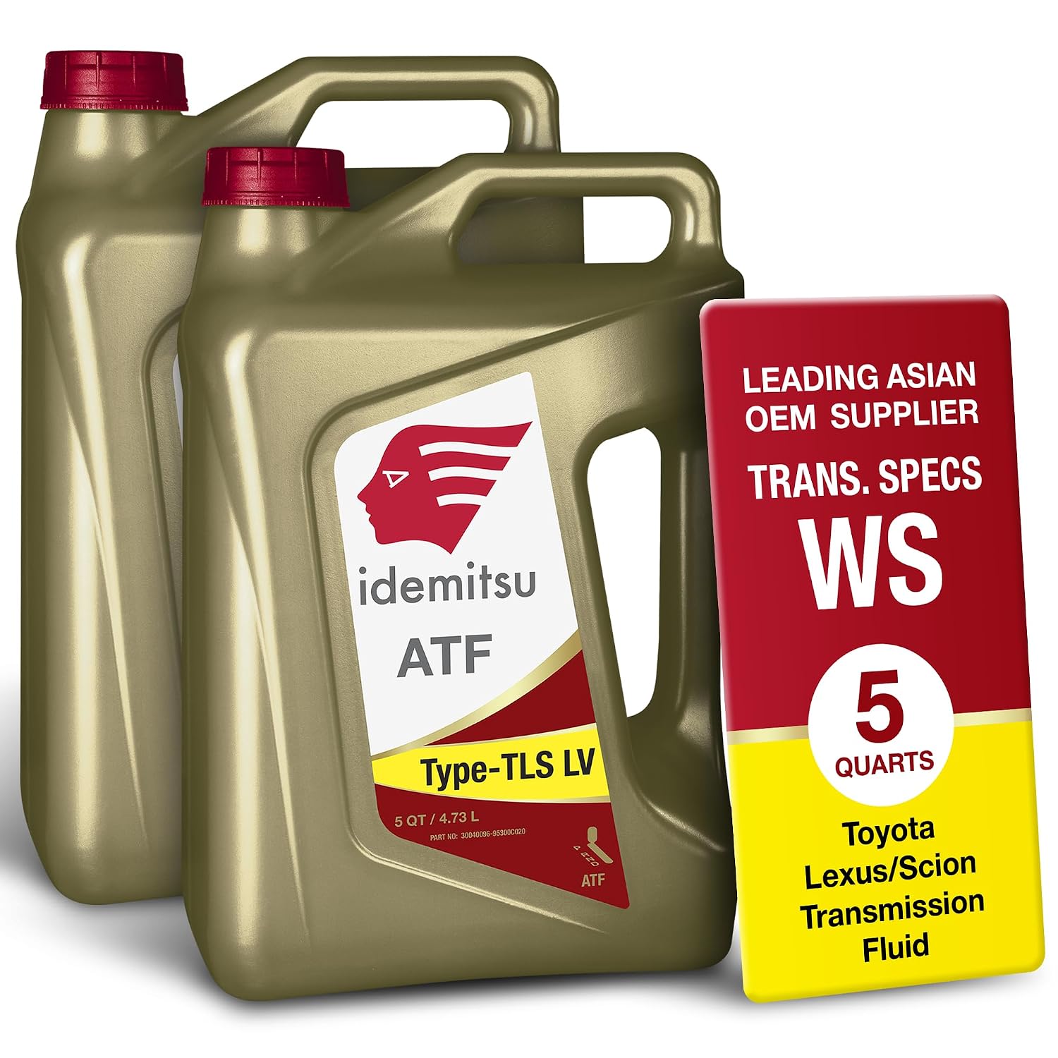 Idemitsu ATF Type TLS-LV (WS) Automatic Transmission Fluid for Toyota/Lexus/Scion - 1 Quart