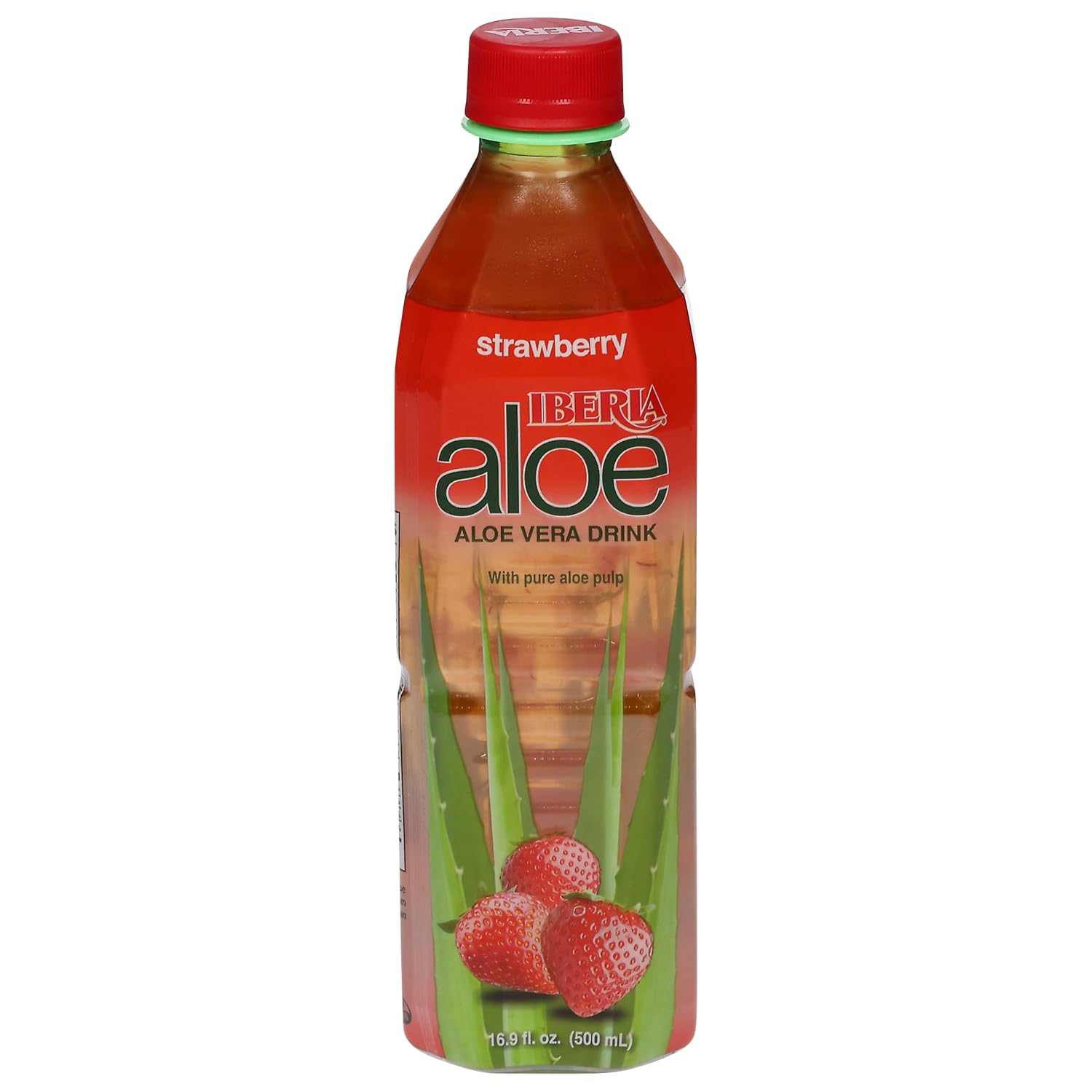 Iberia Aloe Vera Juice Drink, Pineapple, 16.9 Fl Oz (Pack of 24)