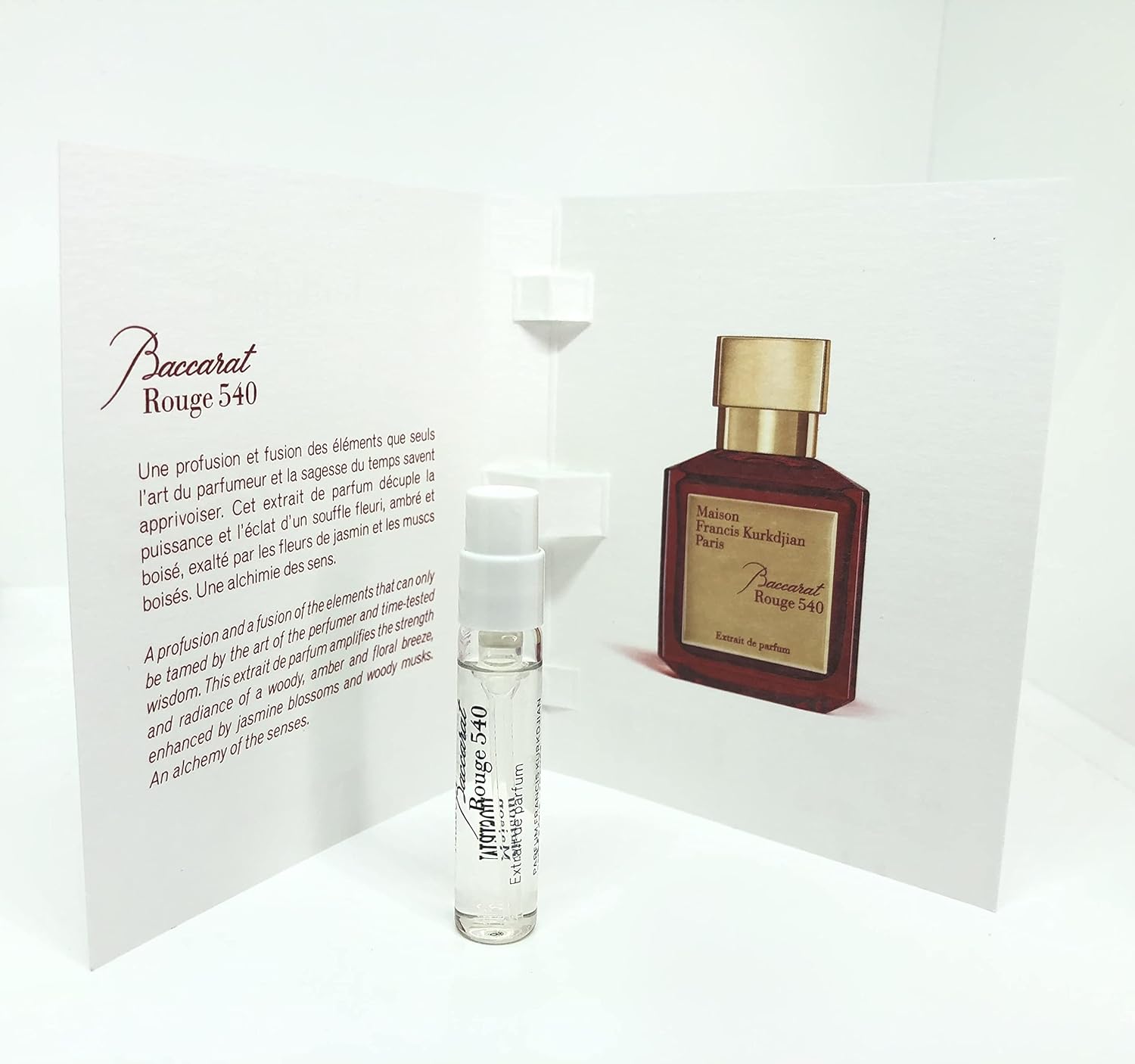 Maison Francis Kurkdjian Baccarat Rouge 540 Travel Set Eau de Parfum Plus Gold Globe Trotter Case, 6 Count