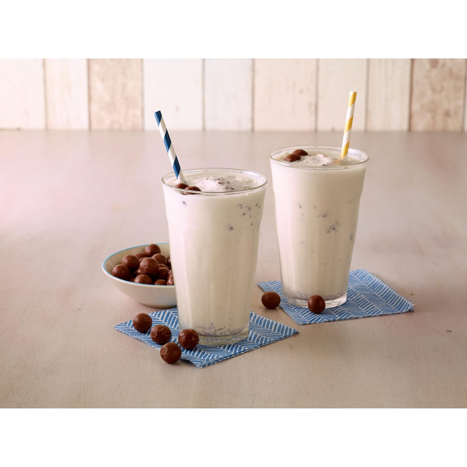 WHOPPERS Malted Milk Balls Candy Box, 5 oz | Crunchy malted milk balls coated in chocolate flavored candy for movie nights and snack breaks.