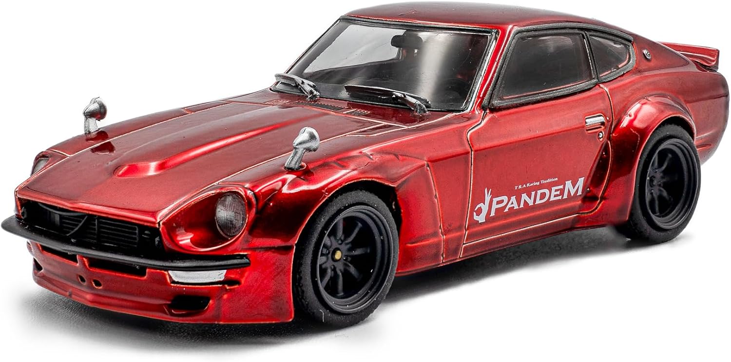 Solido 1:43 Scale Pandem 240Z Red 1973 Diecast Model Car S4316302
