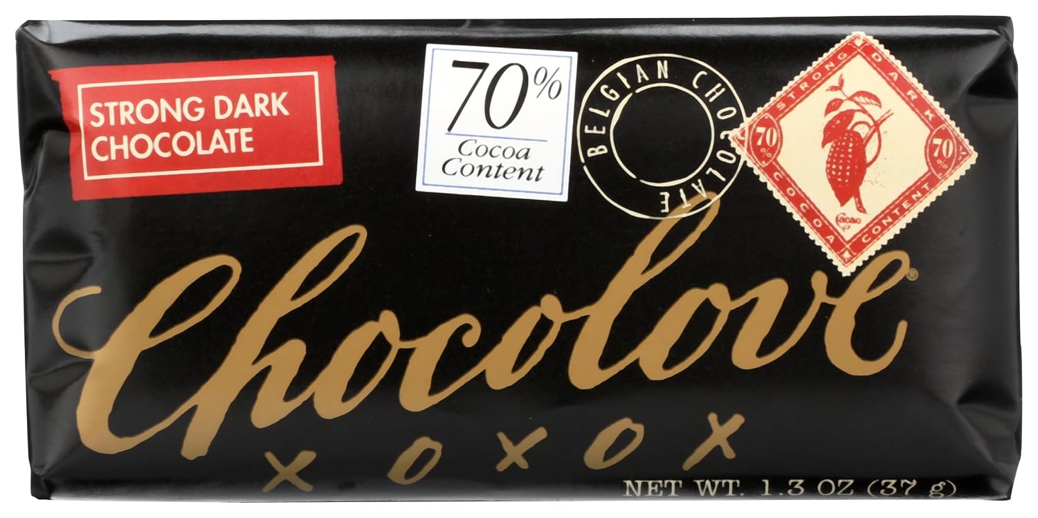 Chocolove, Bar Chocolate Dark Strong 70%, 3.2 Ounce