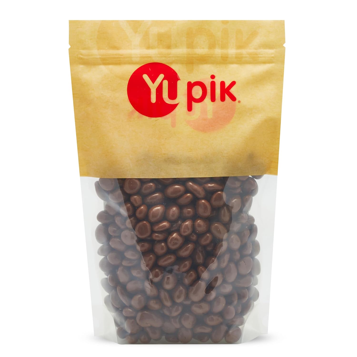 Yupik Milk Chocolate Covered Cranberries, 2.2 lb (35.2 oz), Kosher, Dried Fruits, Dried Cranberries Dipped in Fine Milk Chocolate, Smooth & Chewy, Sweet Snacks, Chocolate Candy, For Topping & Baking