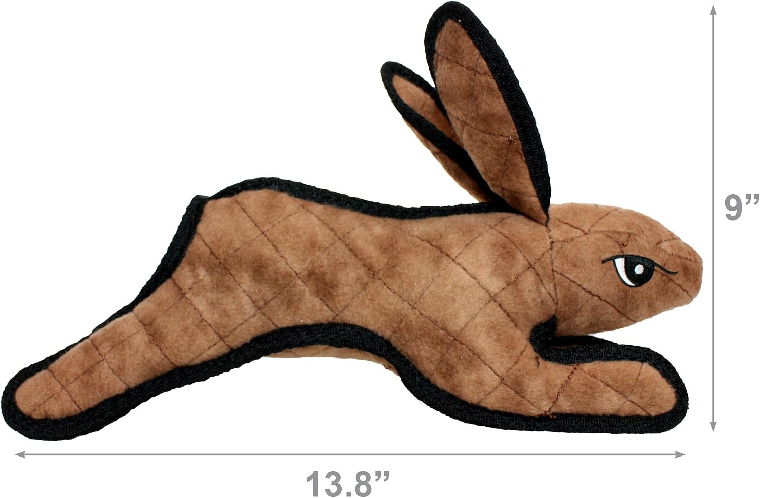 TUFFY® : Cow Dog Toy: Ultra Durable Plush Toy with Multiple Layers & Reinforced Seams, Washable and Floats, Original Construction