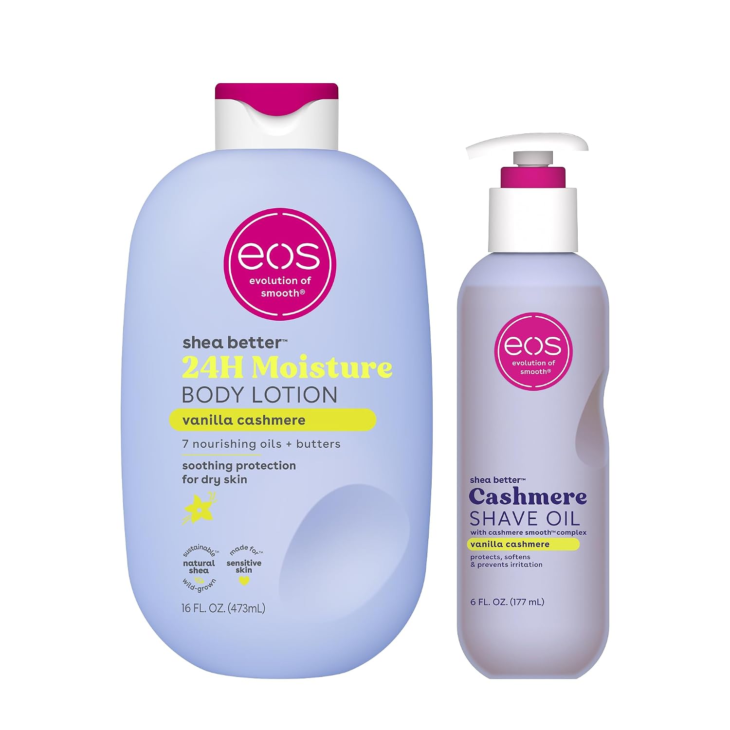 eos Shea Better 24H Moisture Body Lotion- Pomegranate Raspberry, 16 fl oz