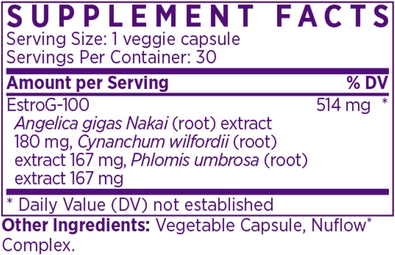 NAOMI Harmony - Patented EstroG-100® for Menopause Support - Non-Estrogenic Hot Flash, Night Sweat & Sleep Comfort - Hormone-Free Botanical Formula