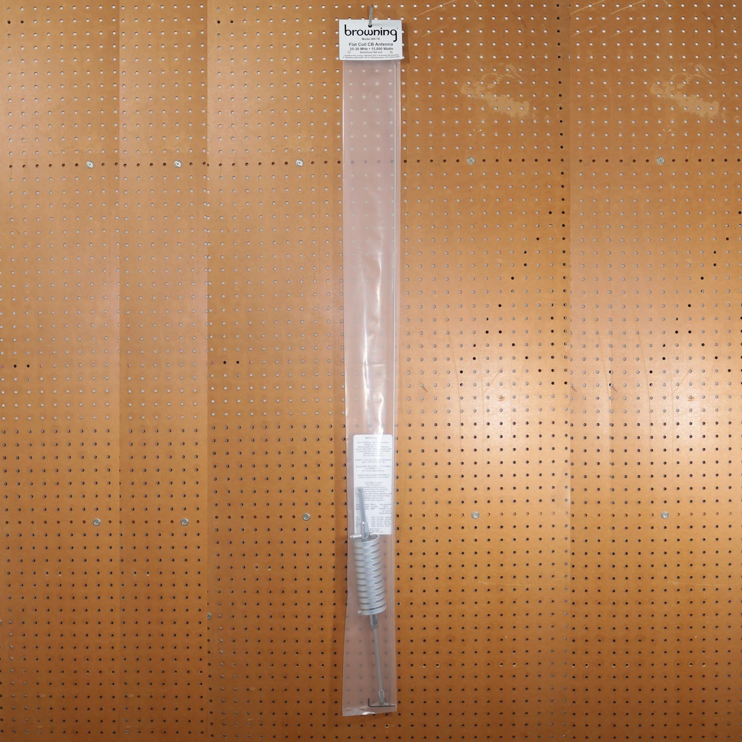 Browning BR-78 15,000-Watt High-Performance 25 MHz to 30 MHz Broad-Band Flat-Coil CB Antenna, 63 Inches Tall
