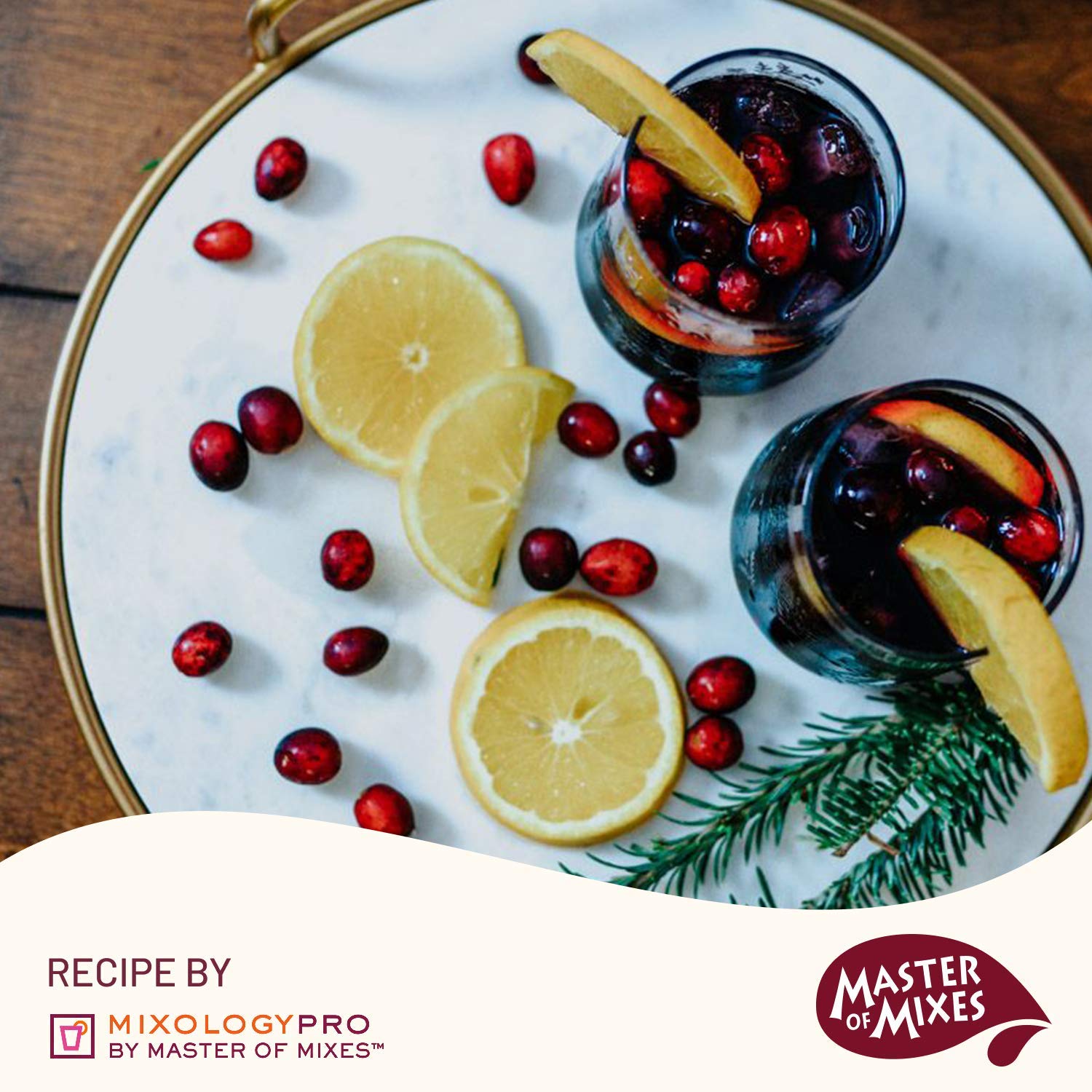 Master of Mixes Red Sangria Drink Mix, Ready to Use, 1 Liter, 3 Pack | Red Grape