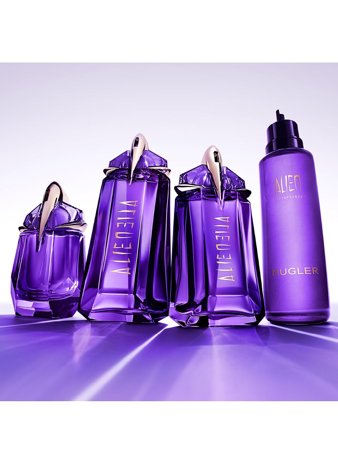Mugler Alien Eau de Parfum - Long Lasting Floral Woody Womens Perfume | Fragrance With Jasmine, Cashmeran Wood & Amber - Bold Feminine Fragrance Perfect for Daily Wear- Refillable Bottle