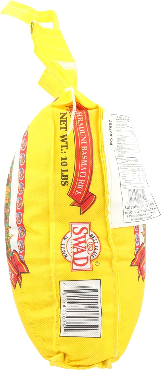 Swad Rice Basmati, 10-pounds