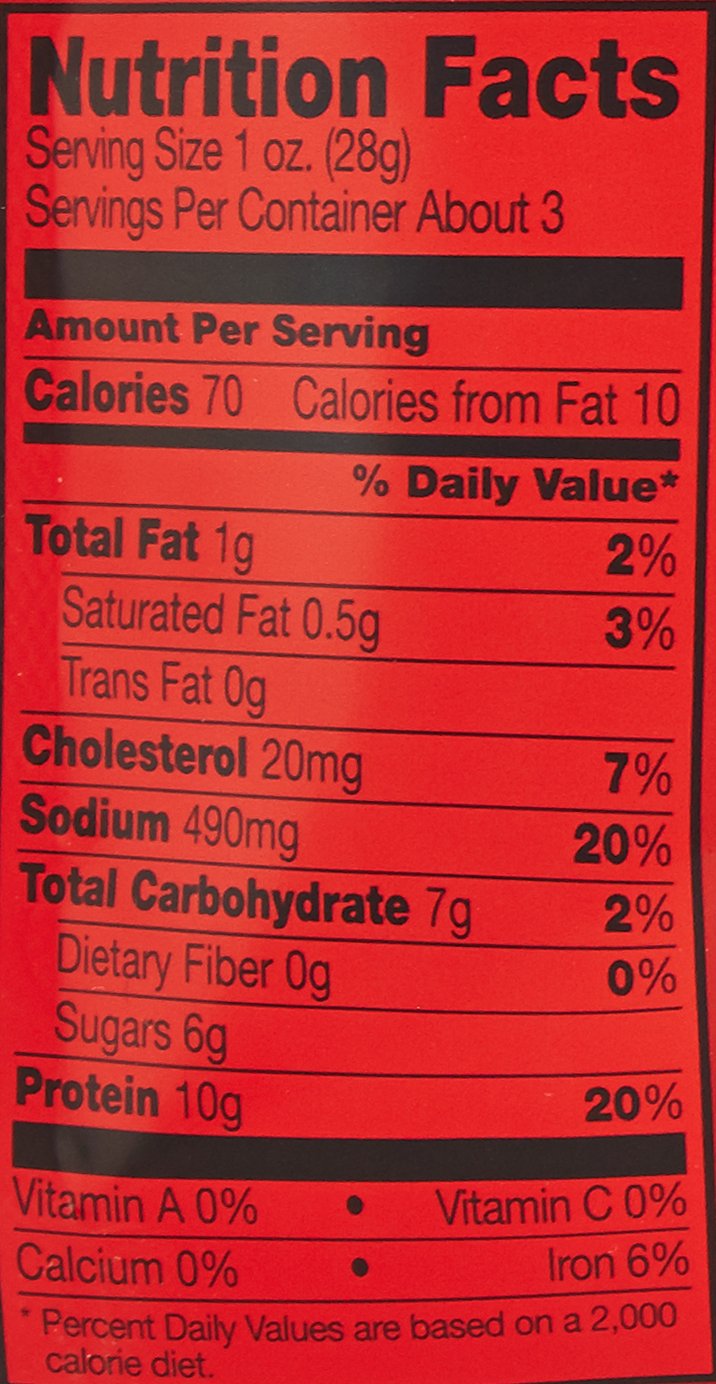 Jack Link's Beef Tender Jerky Tender Bites, Original, 2.85 oz – Flavorful Meat Snack for Lunches, 10g of Protein and 70 Calories