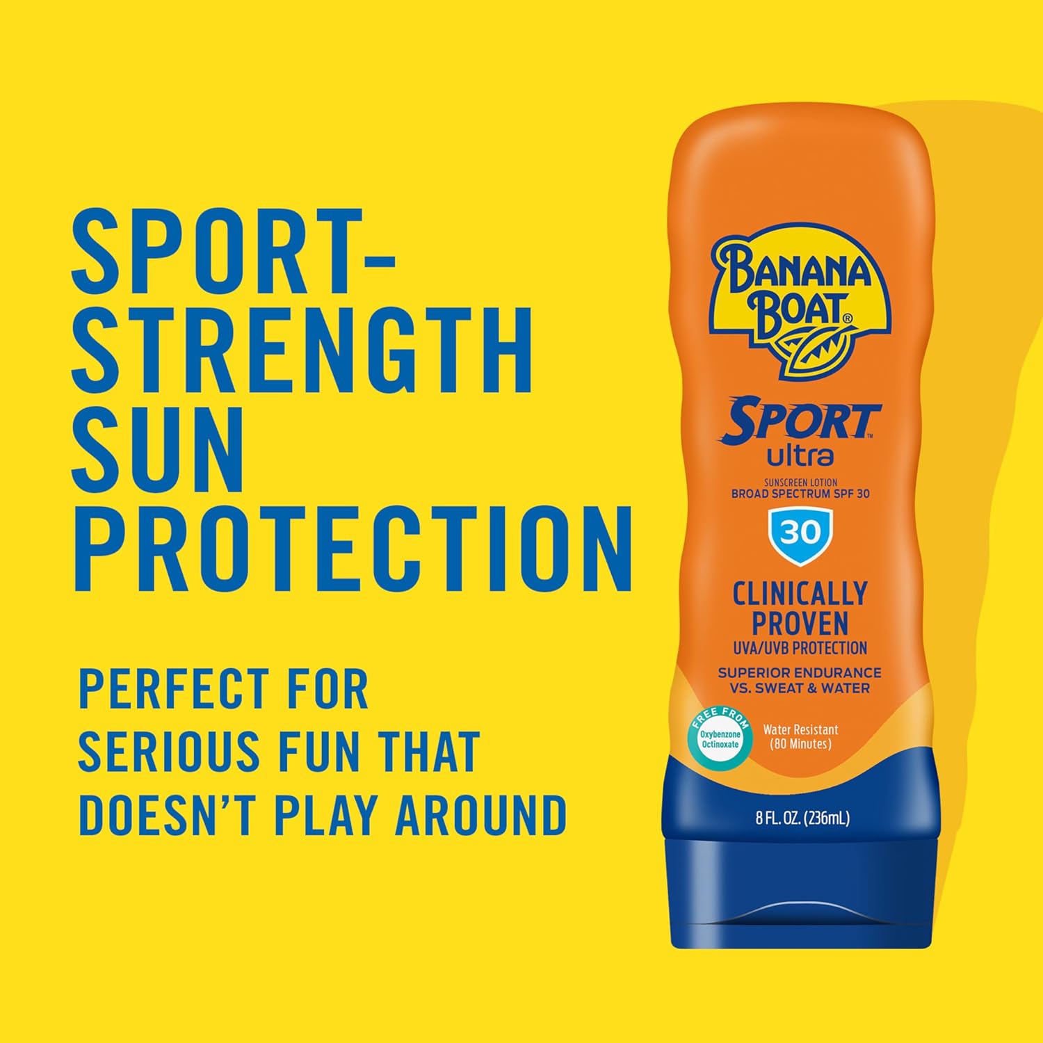 Banana Boat Sport SPF 50 Sunscreen Lotion, 8 Fl Oz