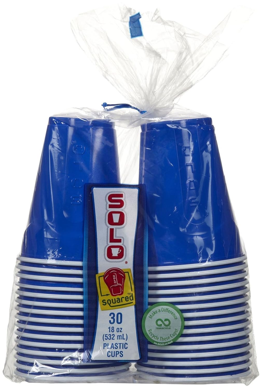 Solo Party Cups, Colors May Vary, 18 Ounce, 30 Count