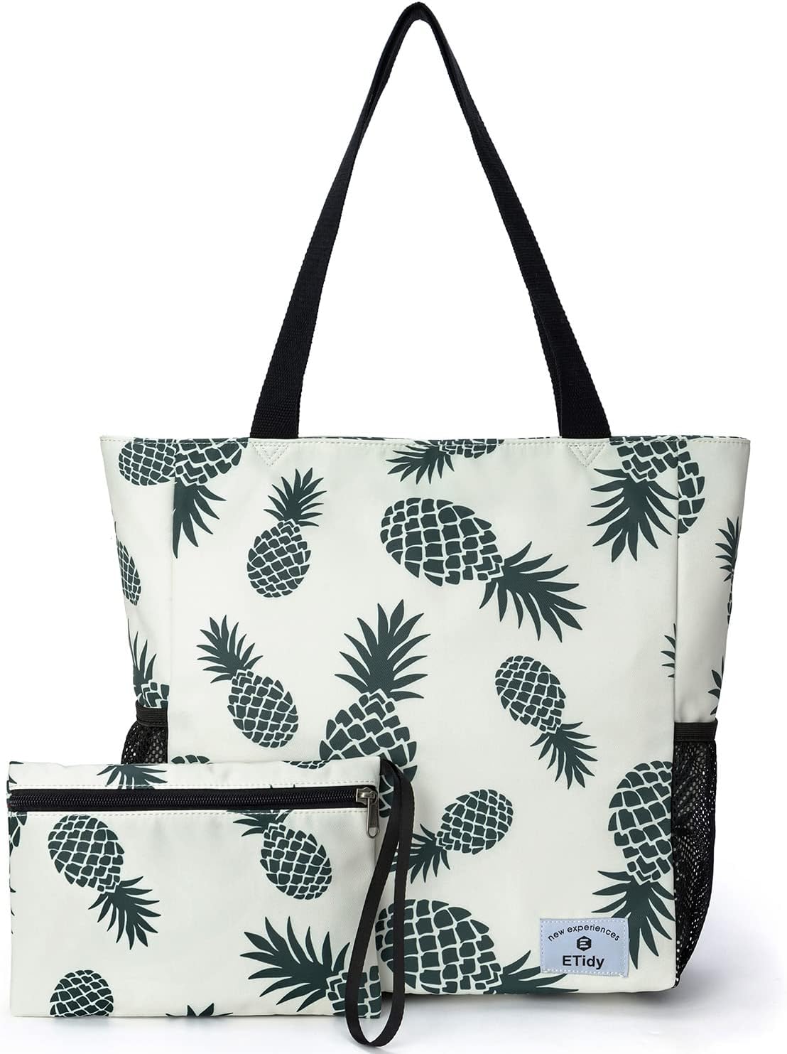 ETidy Large Capacity Foldable Tote Bag With Zipper