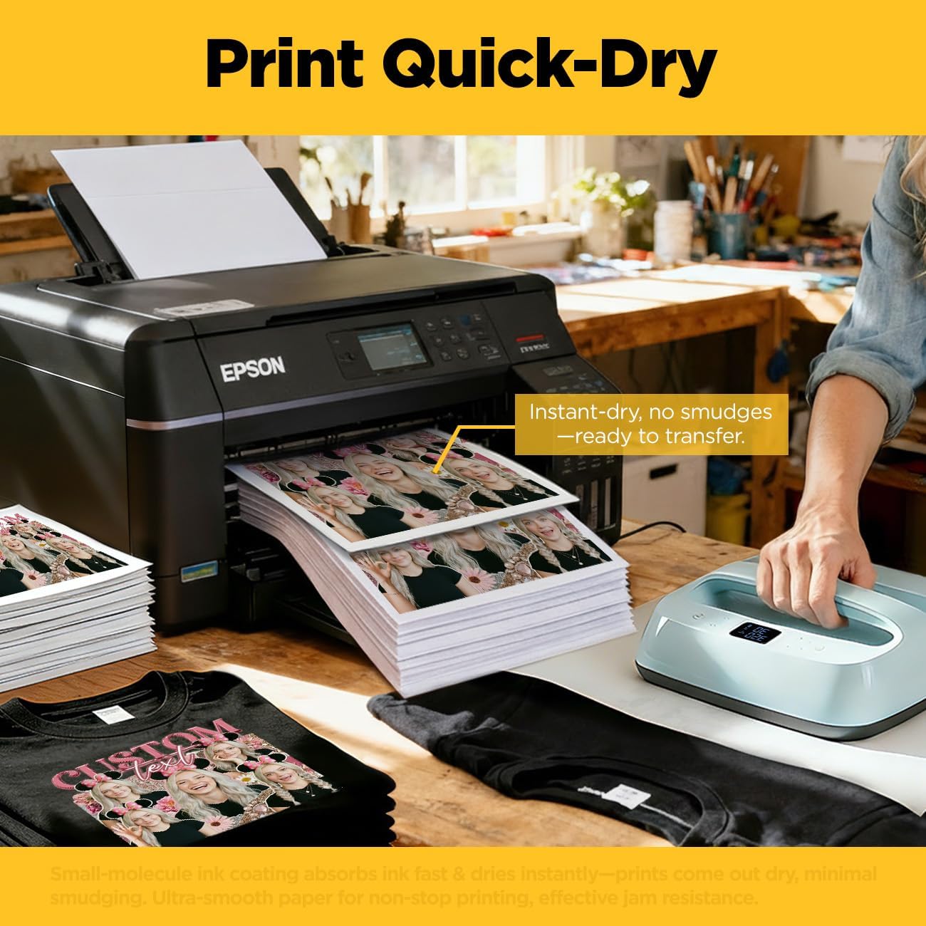 TransOurDream Heat Transfer Paper for T Shirts (20 Sheets