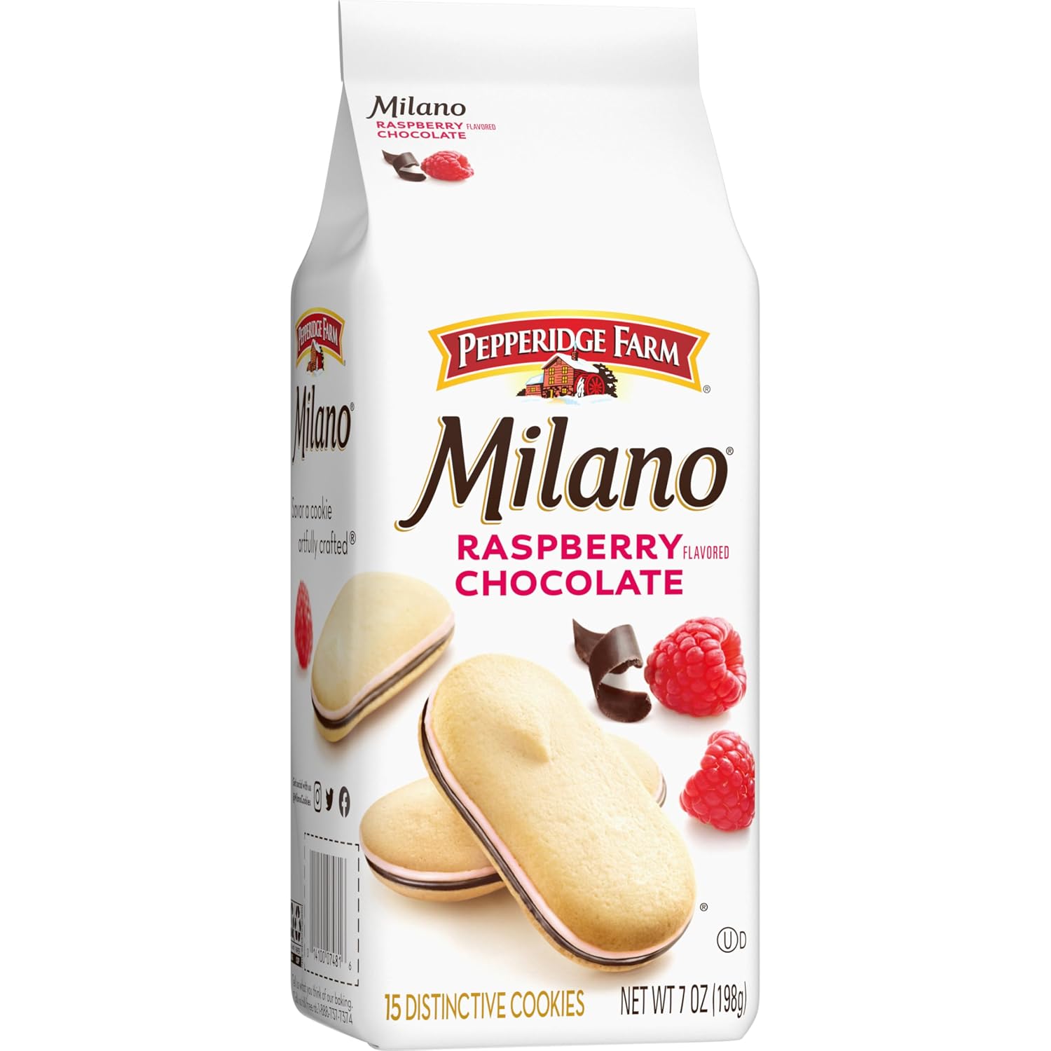 Pepperidge Farm Milano Milk Chocolate Cookies, 6 OZ Bag (15 Cookies)