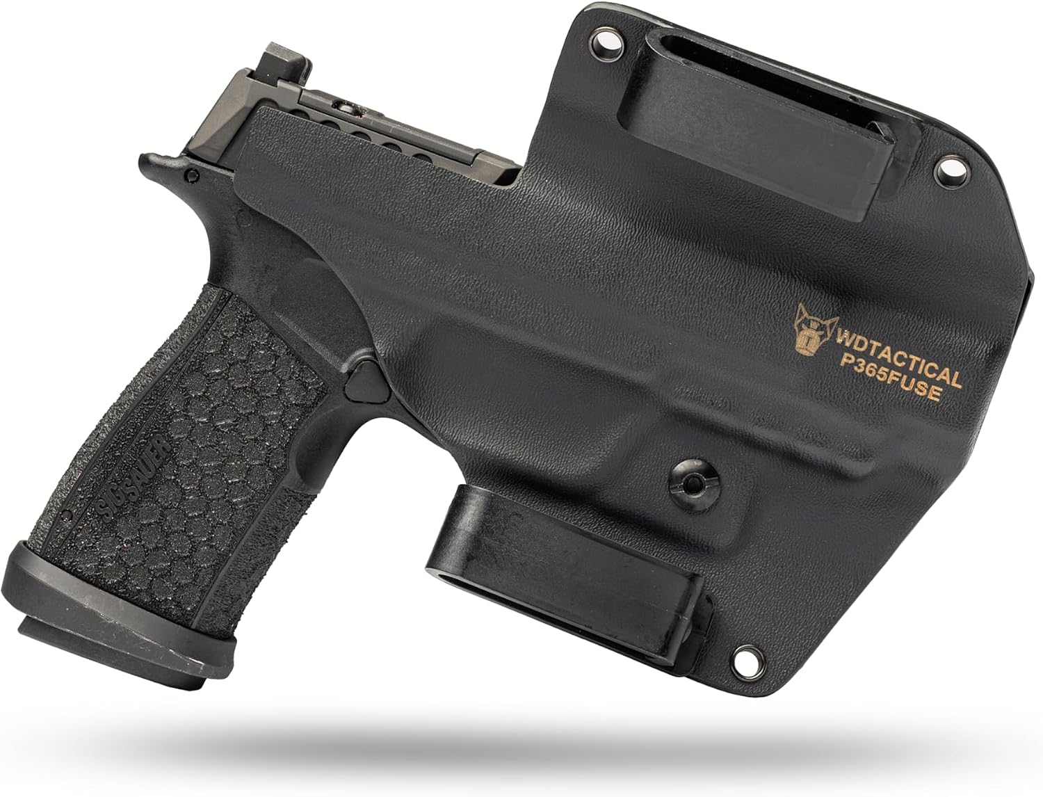 Kydex Holster – OWB and IWB Carry with Reversible Clips, Adjustable Cant and Retention – OVER 200+ MODELS AVAILABLE, Glock, Sig Sauer, CZ, FN, Smith & Wesson, Springfield, TTI & MORE