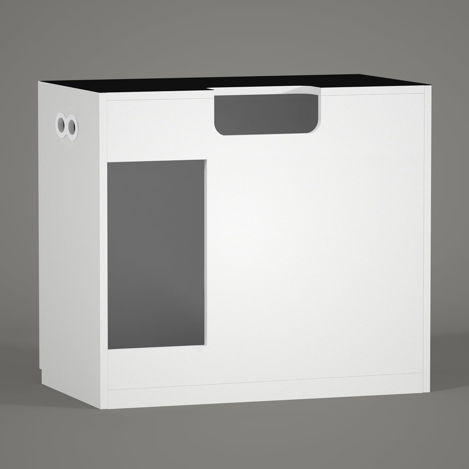 LANDEN Wooden Aquarium Stand & Cabinet, 20 Gallon Fish Tank, 17.7x17.7in