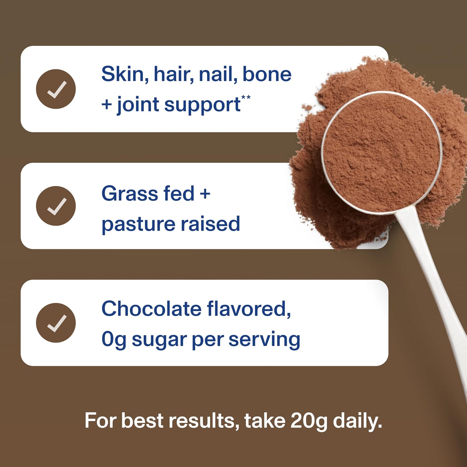 Vital Proteins Collagen Peptides Powder, Unflavored Stick Packs, 20 Count | 10g Hydrolyzed Collagen Peptide Per Packet, Supports Hair Skin & Nails, Travel-Friendly Stick Packs, 20 Servings