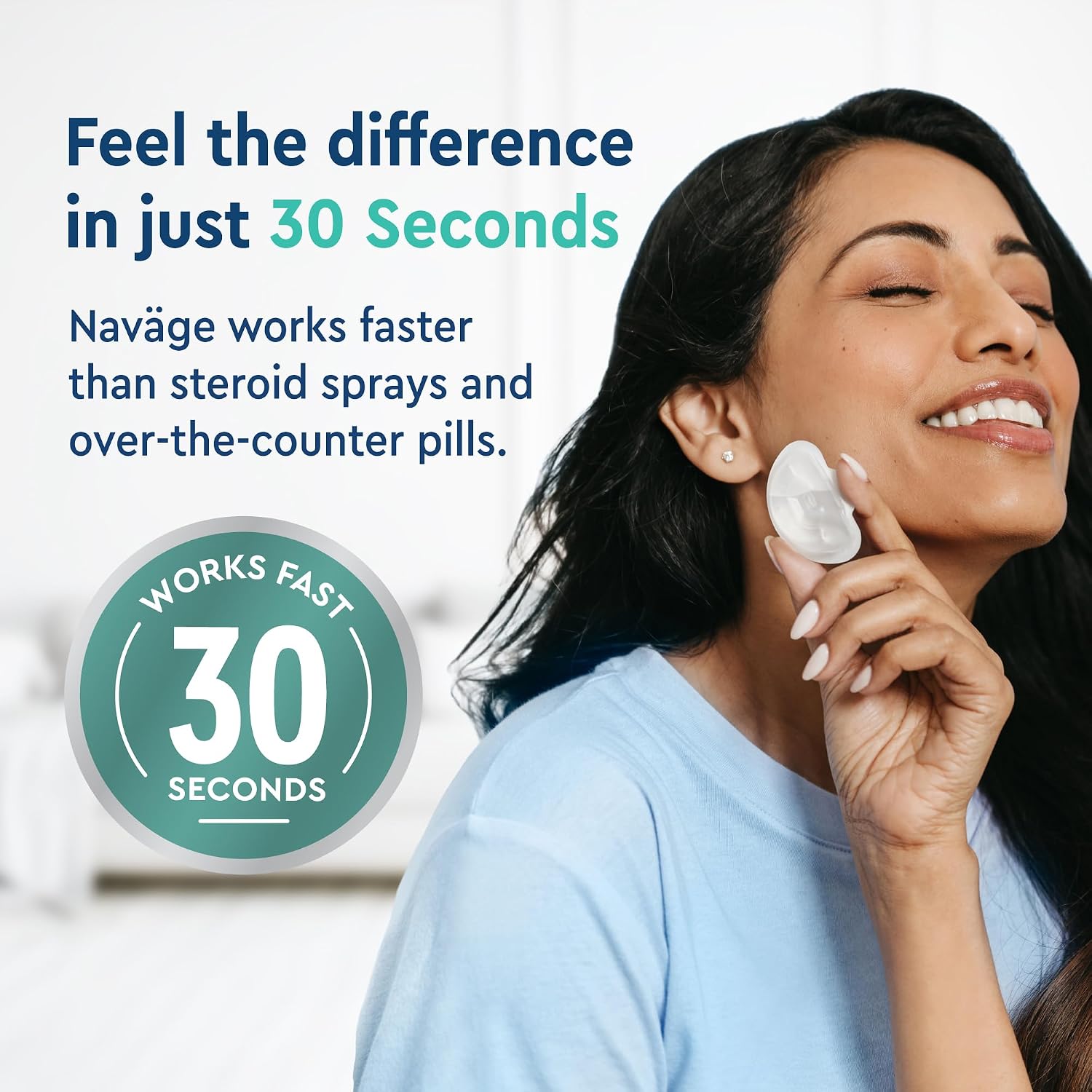 Navage® SaltPods Refills, Original Sea Salt Formula, 90 Count | Pre-Measured Precision: Clears Mucus and Irritants for Breathable, Comfortable Sinuses