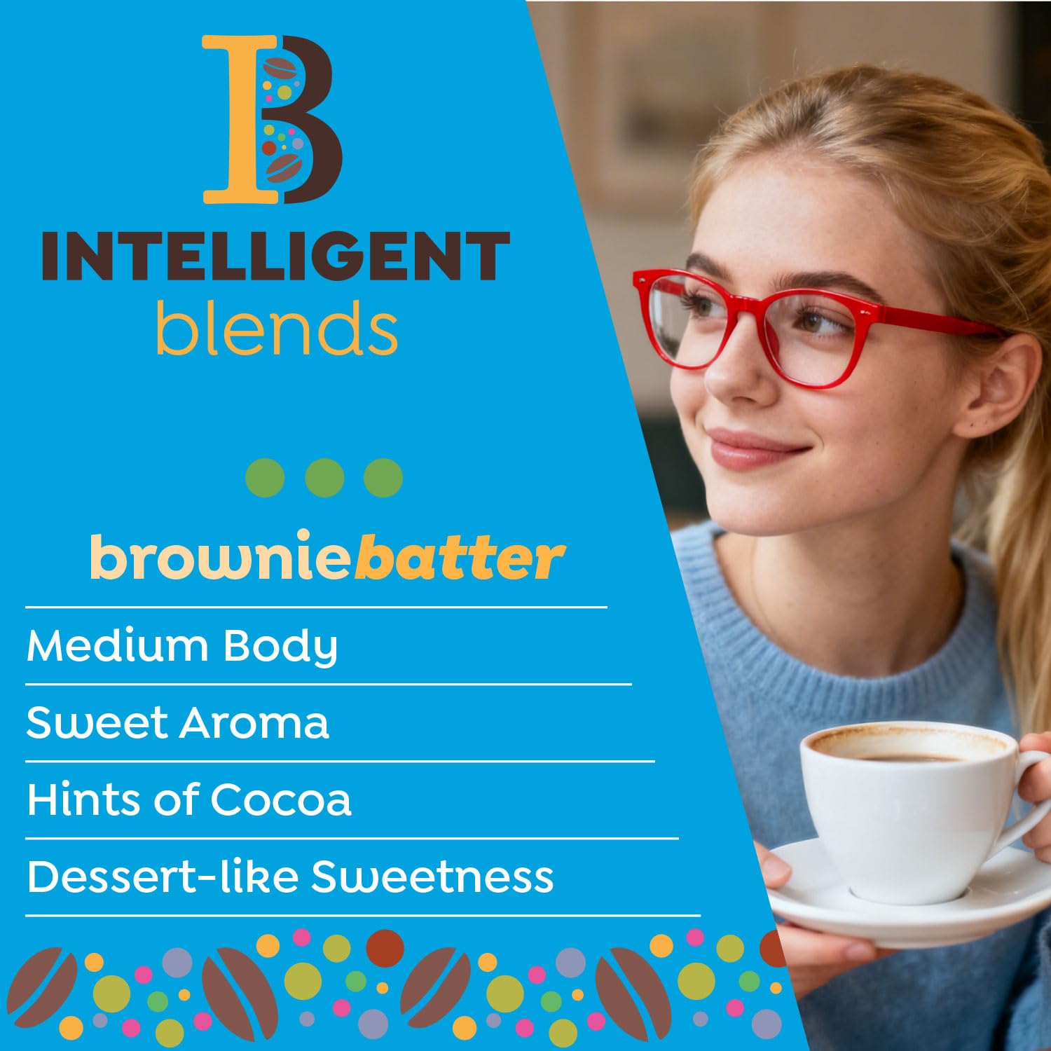 Intelligent Blends Dark Roast Coffee Pods 100ct Keurig Compatible