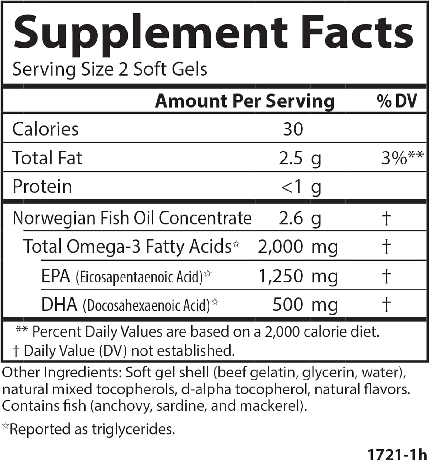 Carlson Maximum Omega 2000, 2000 mg, Wild-Caught, Lemon, 60 Softgels | Omega-3 Fatty Acids Including EPA and DHA; Norwegian Fish Oil Supplement; Sustainably Sourced Fish Oil Capsules