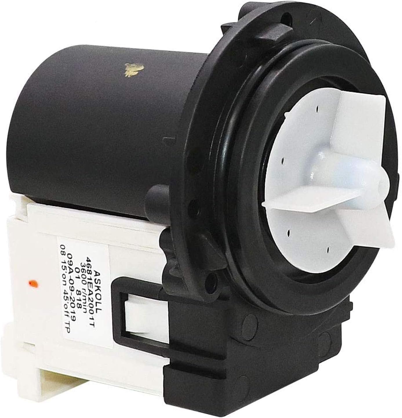 4681EA2001T Washer Drain Pump OEM Motor Replace for Kenmore & LG Washing Machine Replacement AP5328388 4681EA1007G 4681EA1007D Fit for Drain Pump
