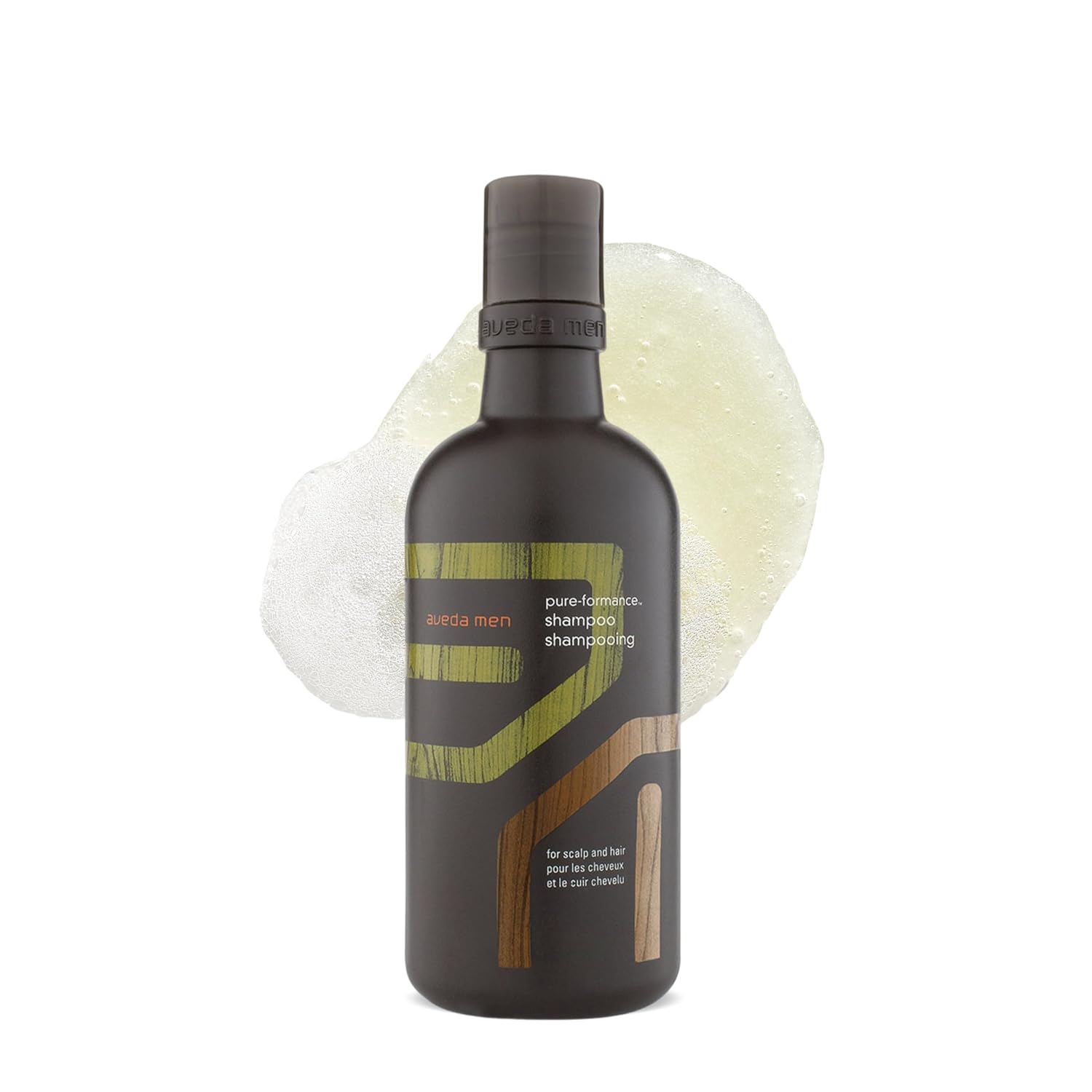 Aveda Men Pure-Formance Shampoo | Daily Lightweight Formula for Men’s Hair | Cleanses and Refreshes Hair and Scalp | Scalp Care | 96% Naturally