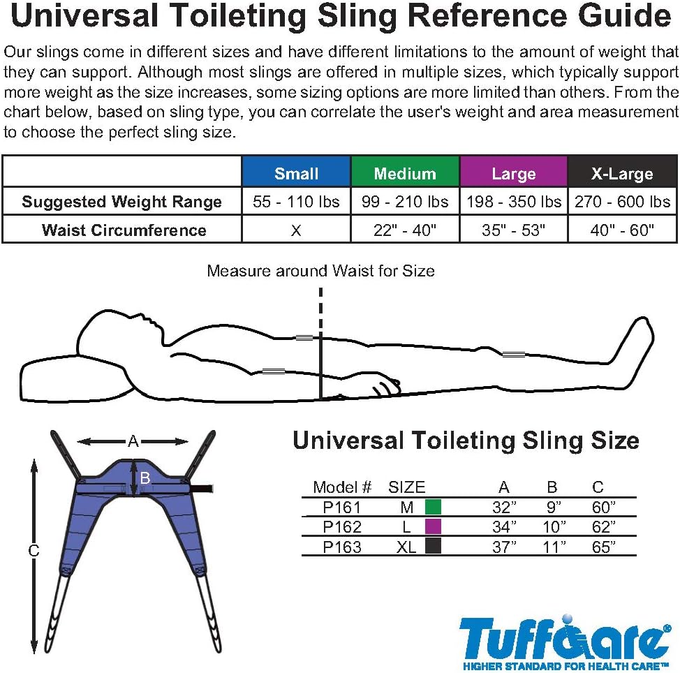 Electric Patient Lift - Rhino Lift with Manual Low Base - with Universal Divided Leg Sling(Large), 450 lb. Weight Capacity.