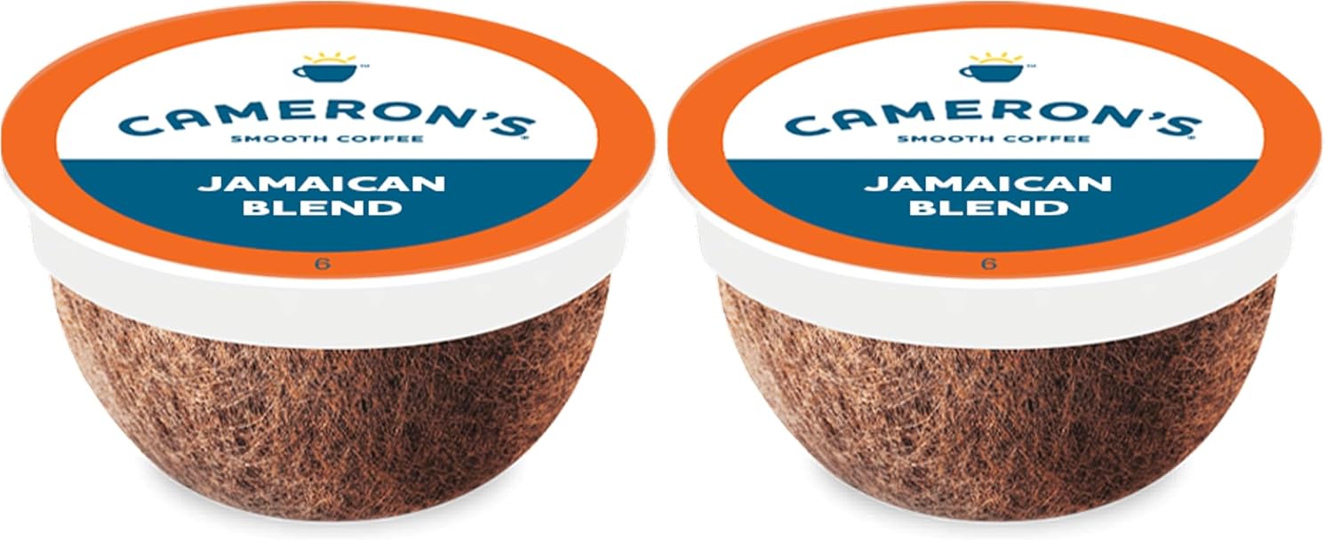 Cameron's Coffee Single Serve Pods, Jamaican Blend, 12 Count (Pack of 1)