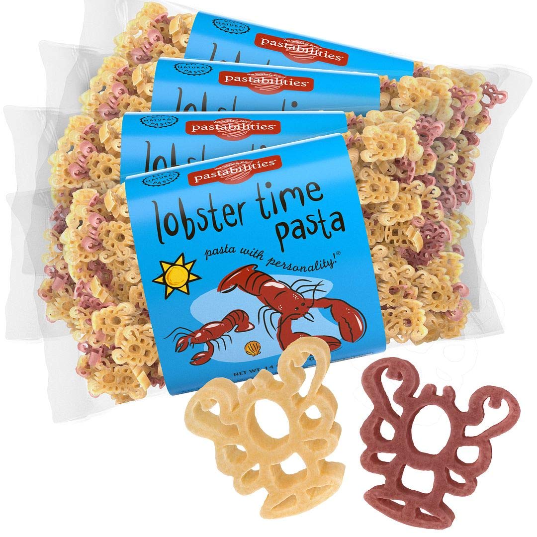 Pastabilities Fun Shaped Pasta for Kids - Black Cat Shaped - Cats and Paws Animal Theme, Non-GMO Natural Wheat Pasta, All-Natural, Kosher Certified, Made in the USA, (4 Pack, 14 Oz)
