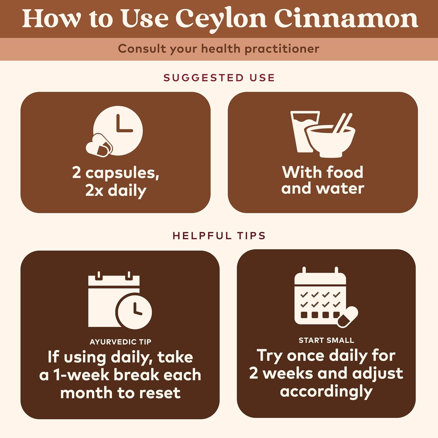 ORGANIC INDIA Ceylon Cinnamon Supplement - Organic Ceylon Cinnamon Capsules, Cinnamon Pills Herbal Supplement, Support Digestion, Source of Antioxidants, USDA Organic, Vegan, Gluten-Free - 90 Capsules