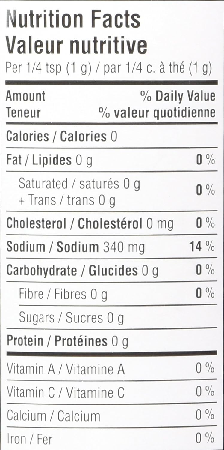 Hy's Seasoning Salt No MSG - 454g (Imported from Canada)