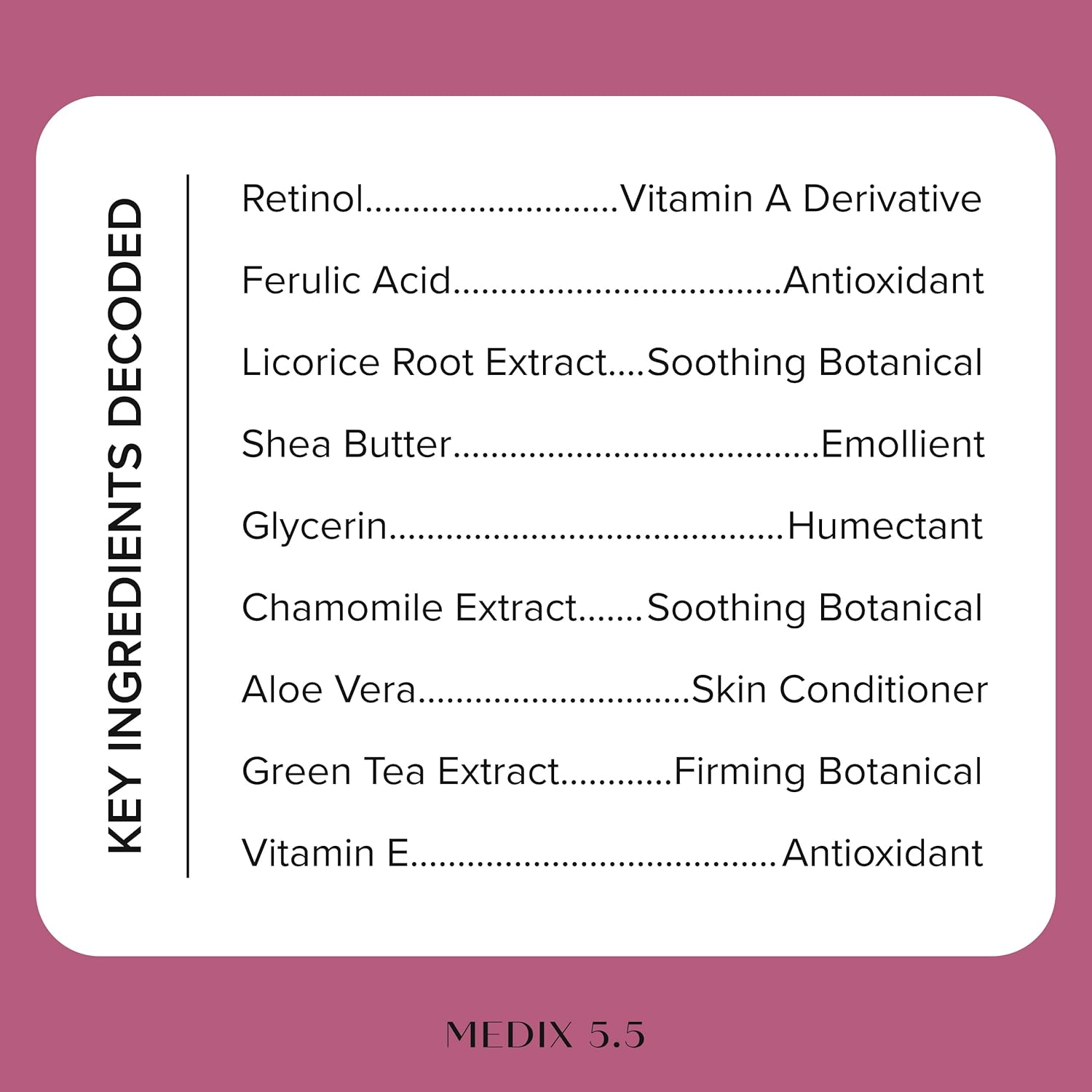 MEDIX 5.5 Collagen Cream Skin Care Face Lotion & Body Lotion For Dry Skin | Anti Aging Collagen Peptides Firming Cream Body Moisturizers Lifts, Firms, & Tightens For Younger Looking Skin, 15 Fl Oz