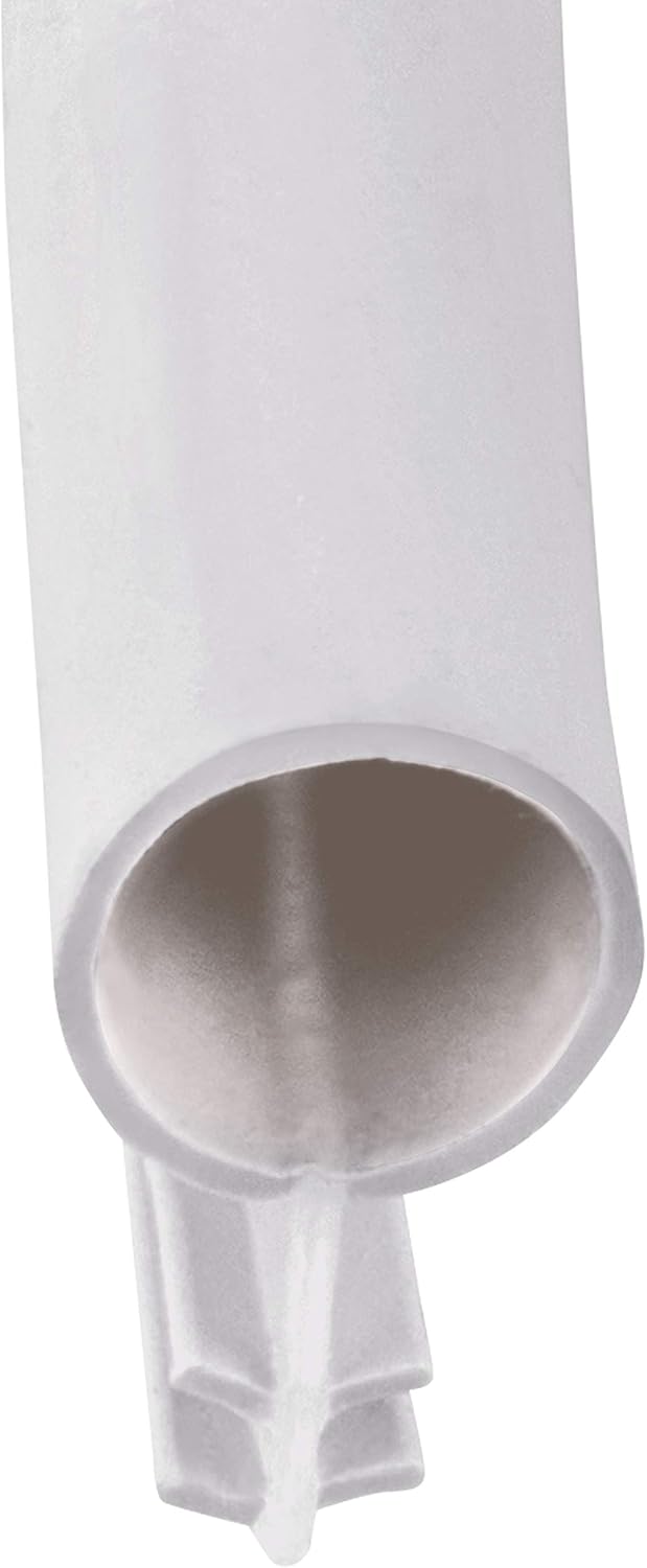 Window Weatherstrip Seal 5/16" Bulb Bubble Kerf Mount 4 Colors & 6 Length Options (500', White)