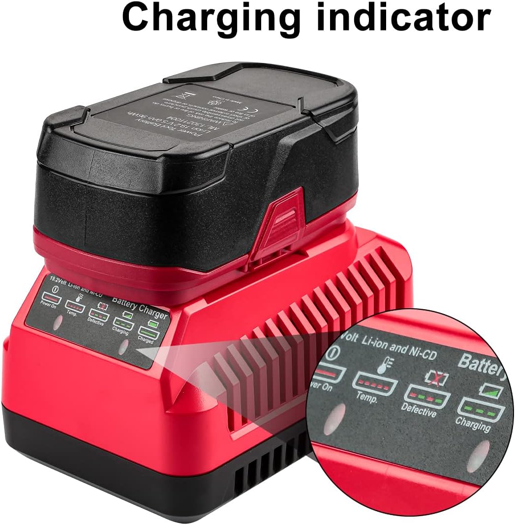 Powilling 19.2 Volt C3 Charger Replacement for Craftsman 140152004 DieHard XCP Li-ion Ni-CD Battery 1425301 1323903 130279005 11375 11376 315.PP2011