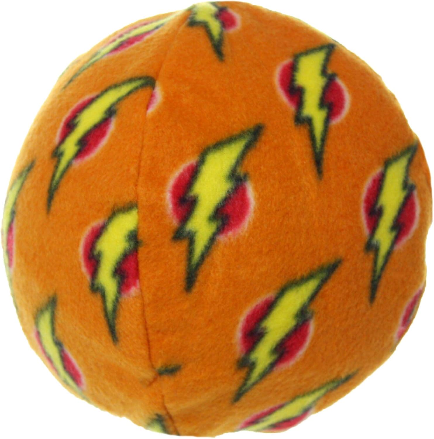 MIGHTY Tuffy 2 Pack Medium Ball Dog Toy: Ultra Durable Plush Toy with Multiple Layers & Reinforced Seams, Washable and Floats, Vinyl Ball & Fleece