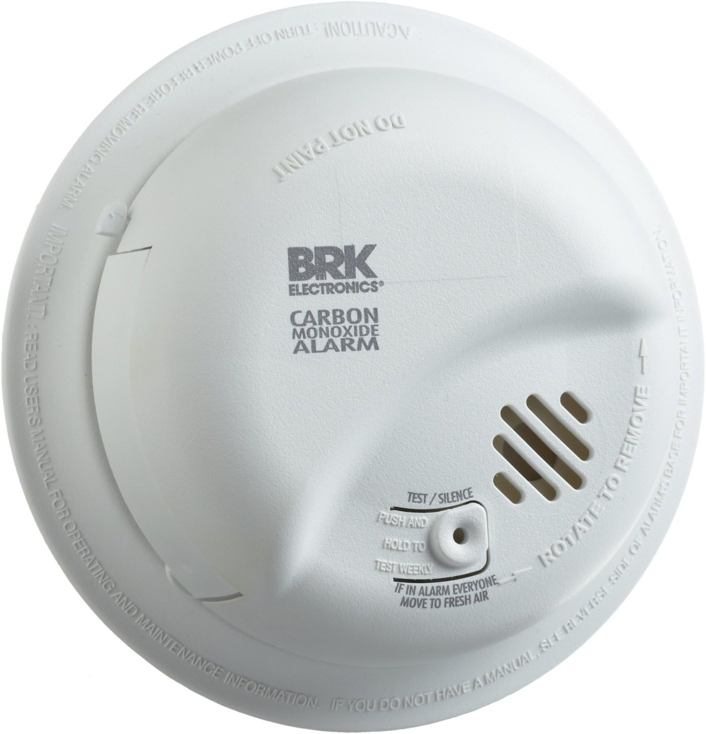 First Alert BRK CO5120BN Hardwire Carbon Monoxide Alarm with Battery Backup 2 Pack