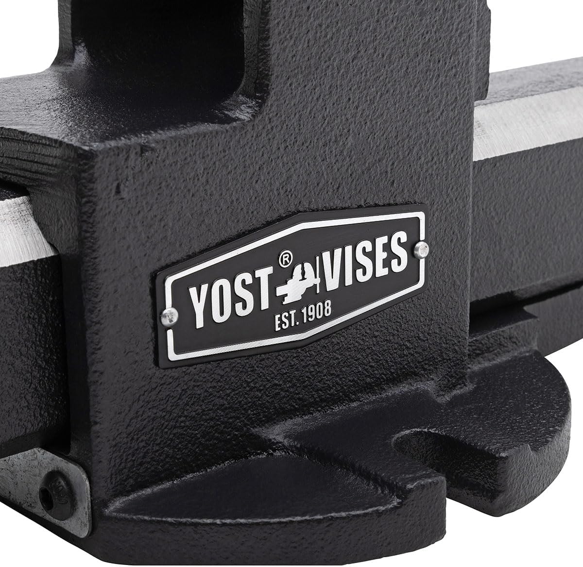 Yost Vises LV-4 Homeowner's Vise | 4.5 Inch Jaw Width with a 3 Inch Jaw Opening Home Vise | Secure Grip with Swivel Base | Blue