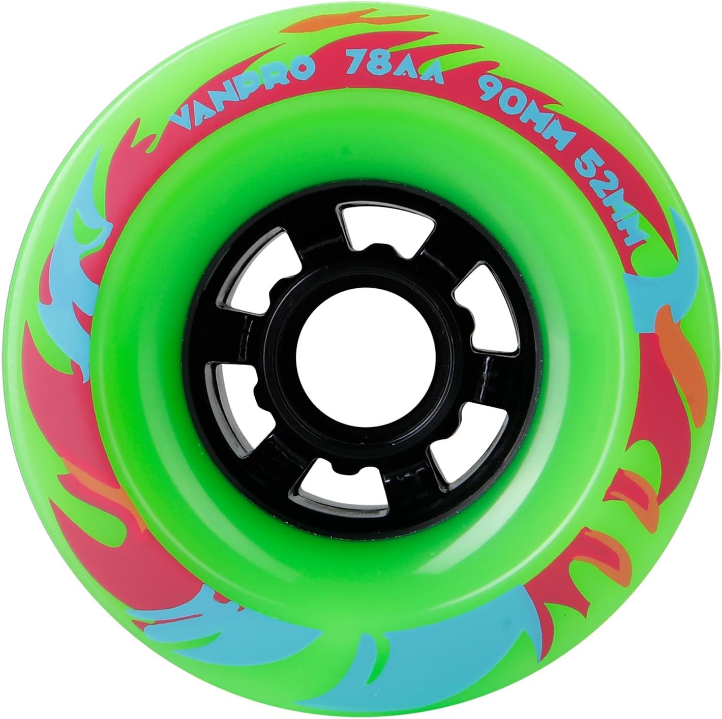 vanpro DIY Electric Skateboard Longboards Wheel 90MM 9052 pu for Cruising, Carving, Free-Style, Wheels Flywheels 608rs Bearings Cored Classics Wheel