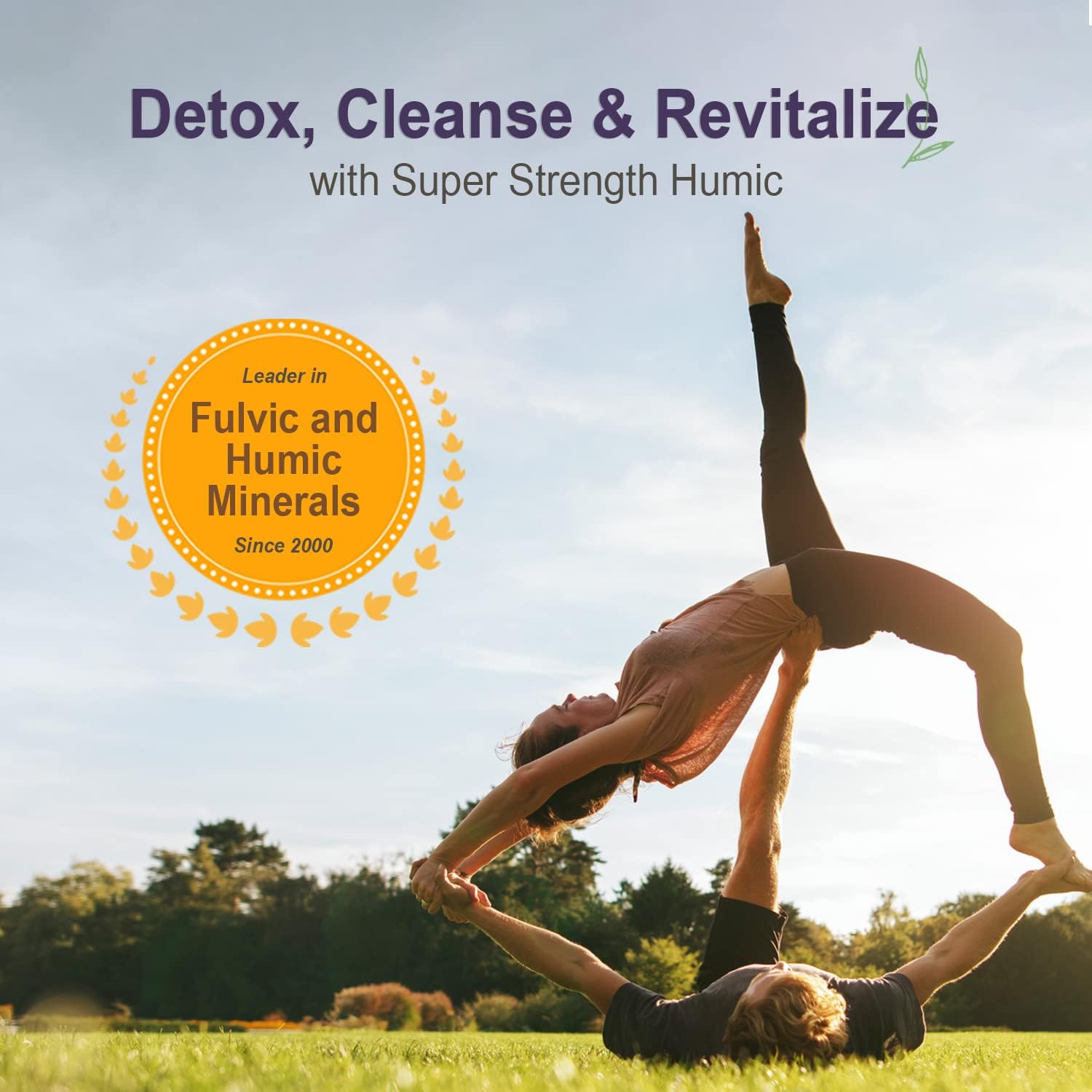 Vital Earth Minerals Super Strength Humic Minerals – Fulvic Acid Supplement with 70+ Trace Minerals, Electrolytes for Detox & Digestion, 32 Oz + 1 Oz Cup