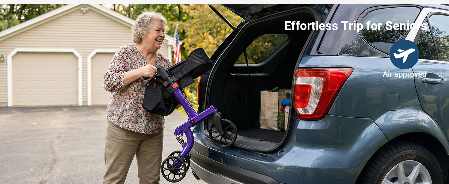 rollator walkers for seniors