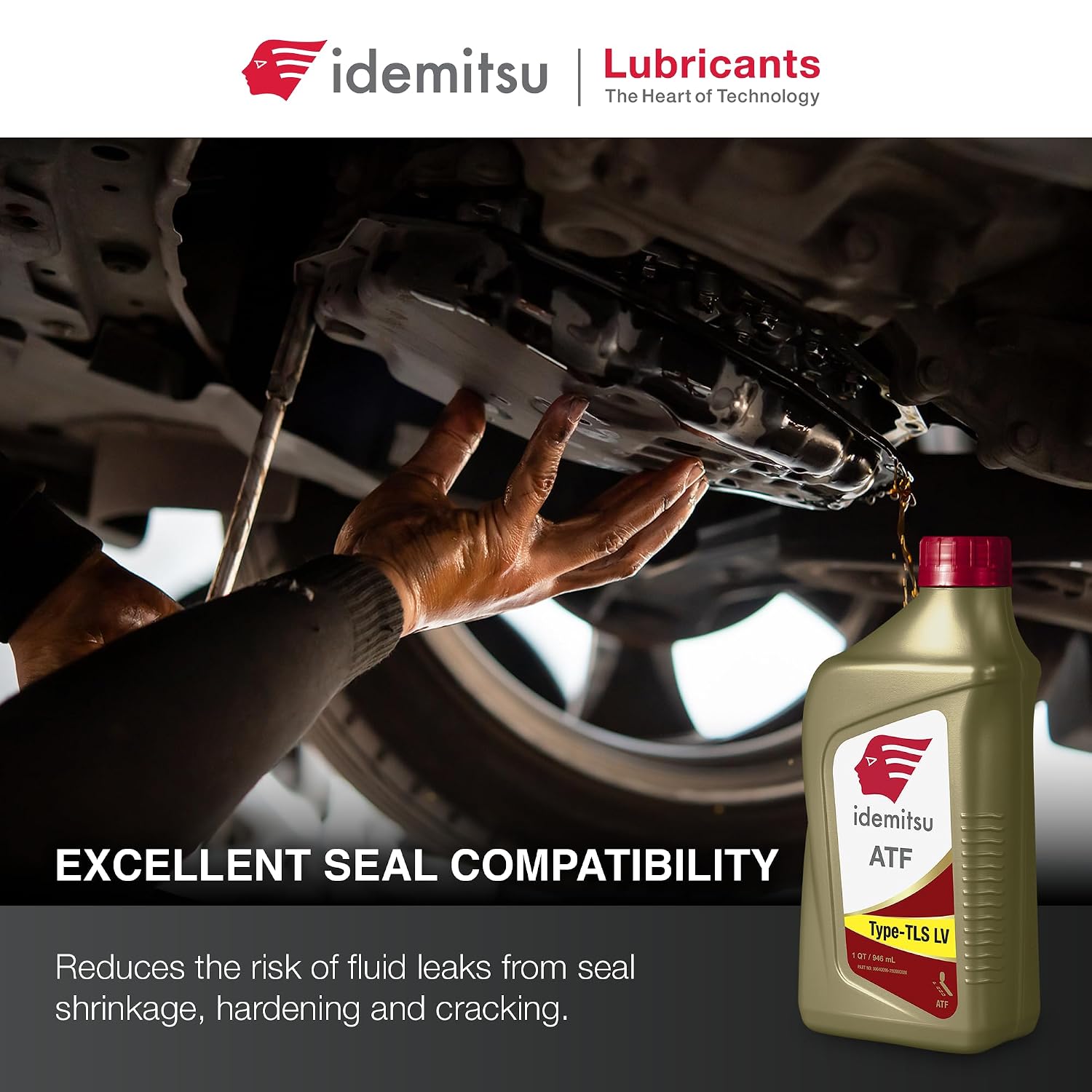 Idemitsu ATF Type TLS-LV (WS) Automatic Transmission Fluid for Toyota/Lexus/Scion - 1 Quart