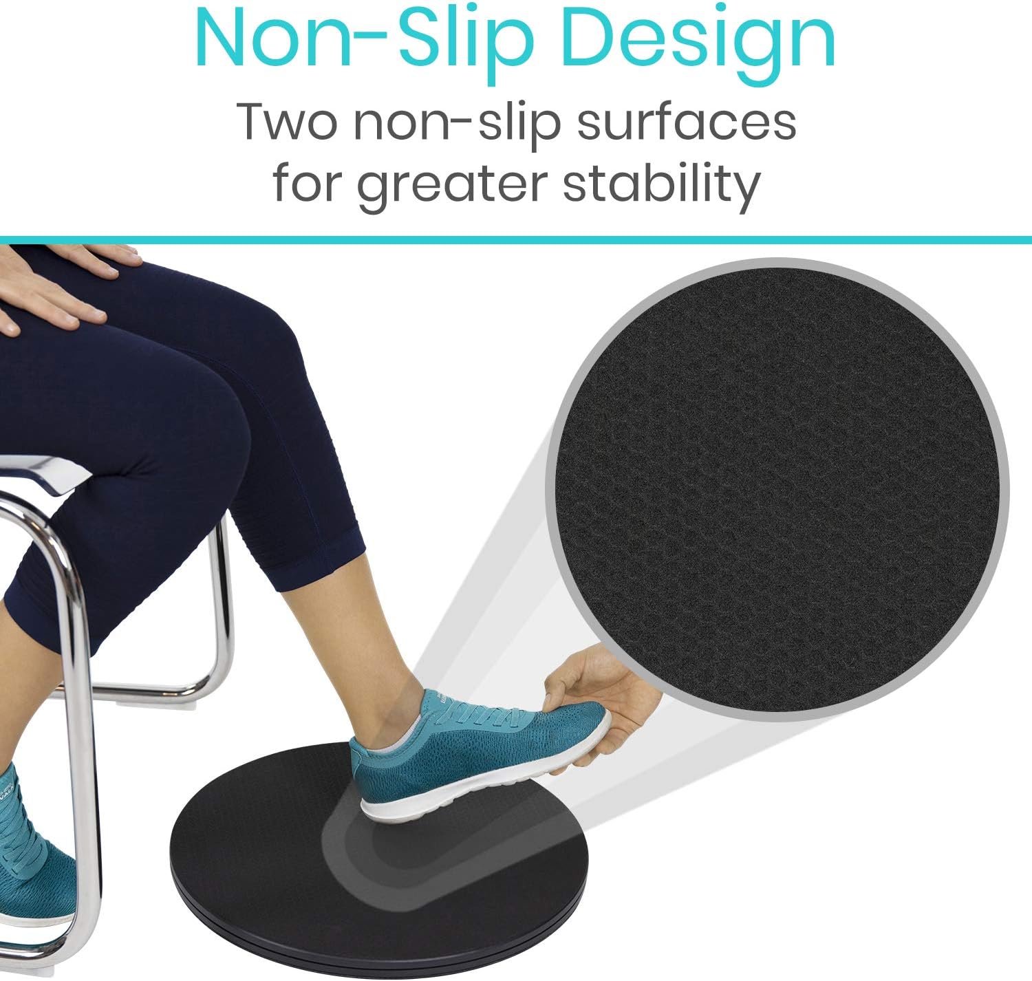Vive 360° Pivot Disc - Patient Transfer Device for Elderly & Disabled